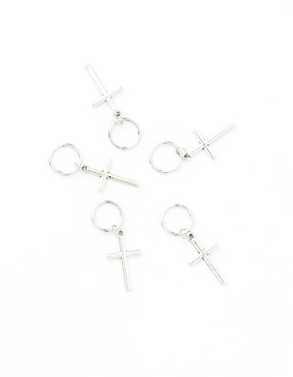 Hajékszer hajkarika medállal KERESZT AFROline (5db)