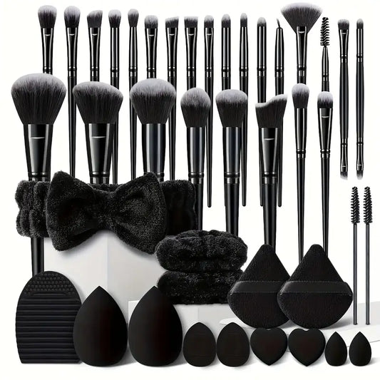 13-Piece Professional Makeup Brush Set