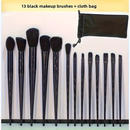 13-Piece Professional Makeup Brush Set